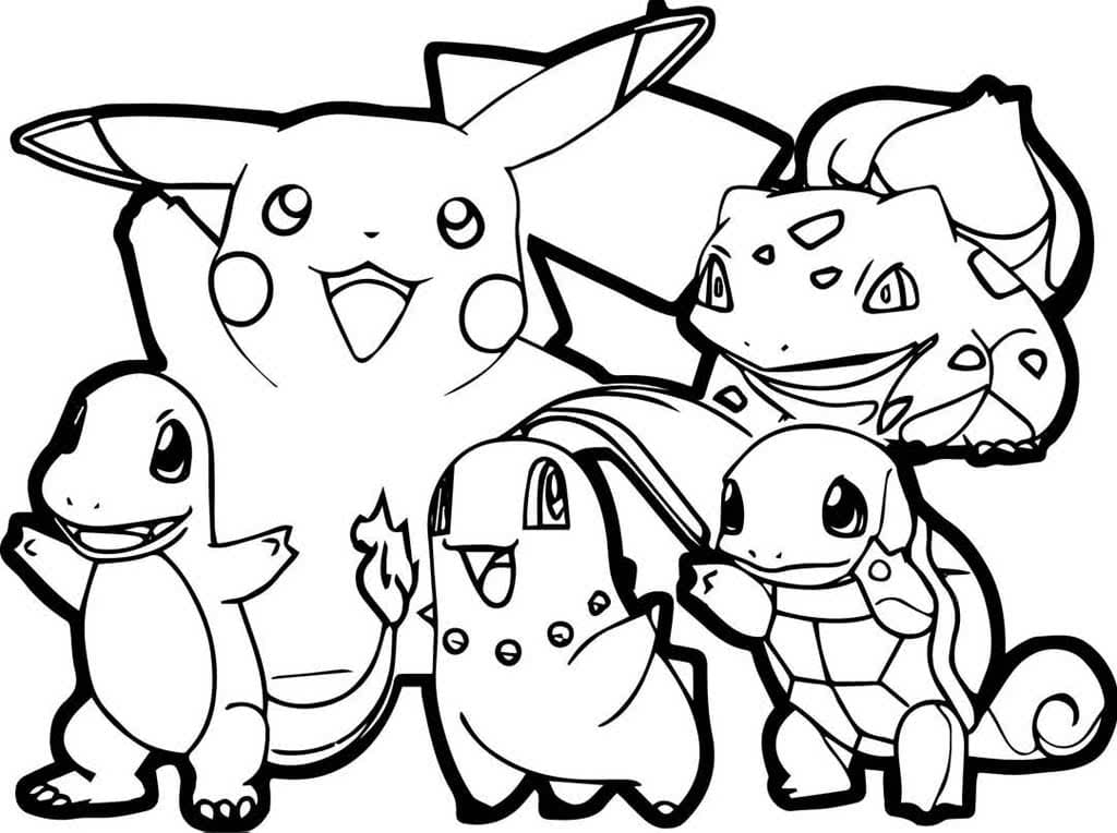 pokemon birthday coloring page