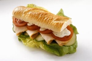 belegtes sandwich