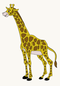 giraffe zeichnung einfach