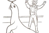 free circus coloring pages