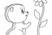 free printable chipmunk coloring pages