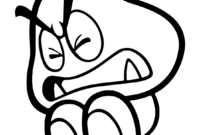 goomba coloring pages