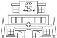 hospital coloring page