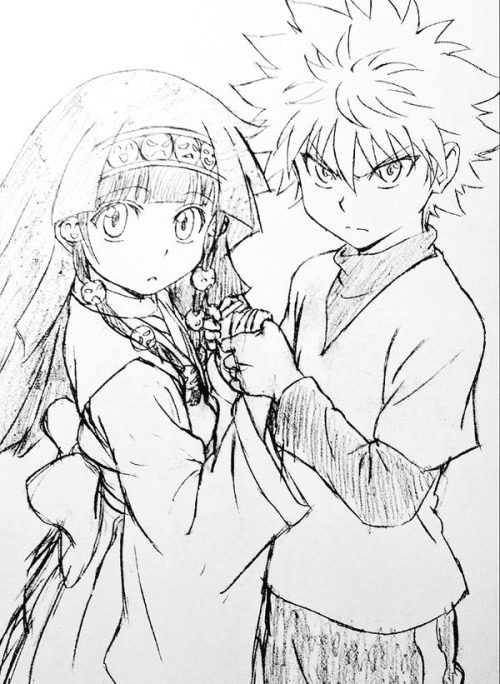 download dessin a imprimer hunter x hunter killua pictures