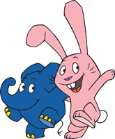 elefant und hase