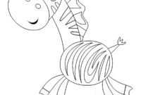 zebra coloring pages printable