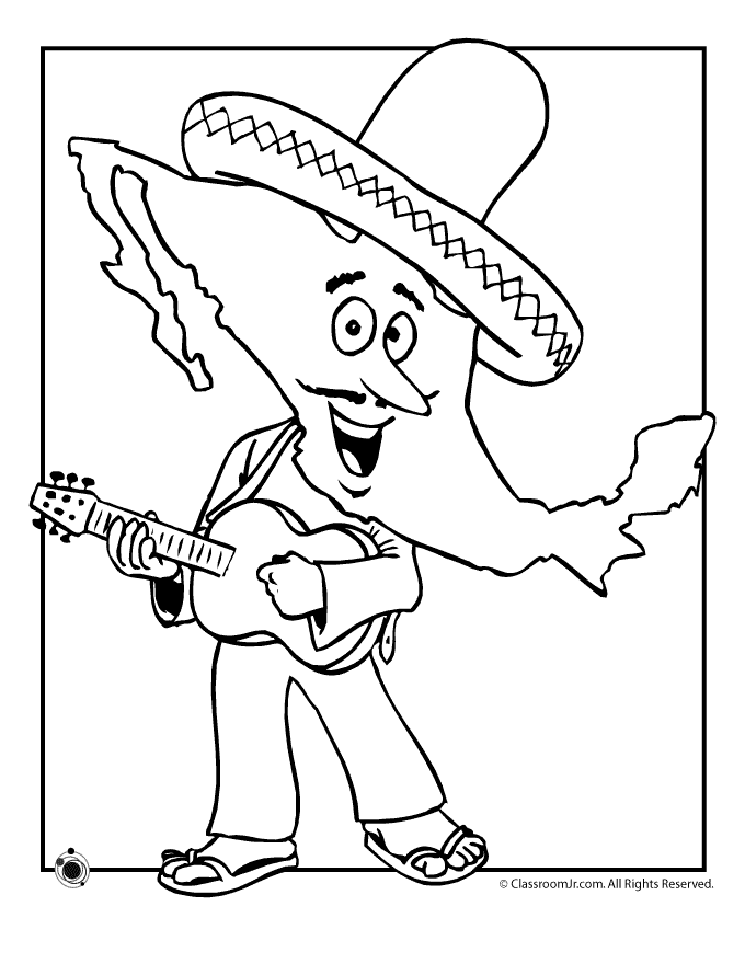 16 de septiembre coloring pages