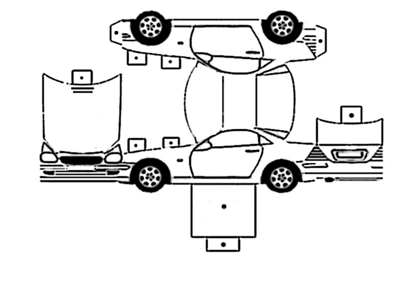 malen nach zahlen auto