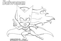 batwoman coloring pages