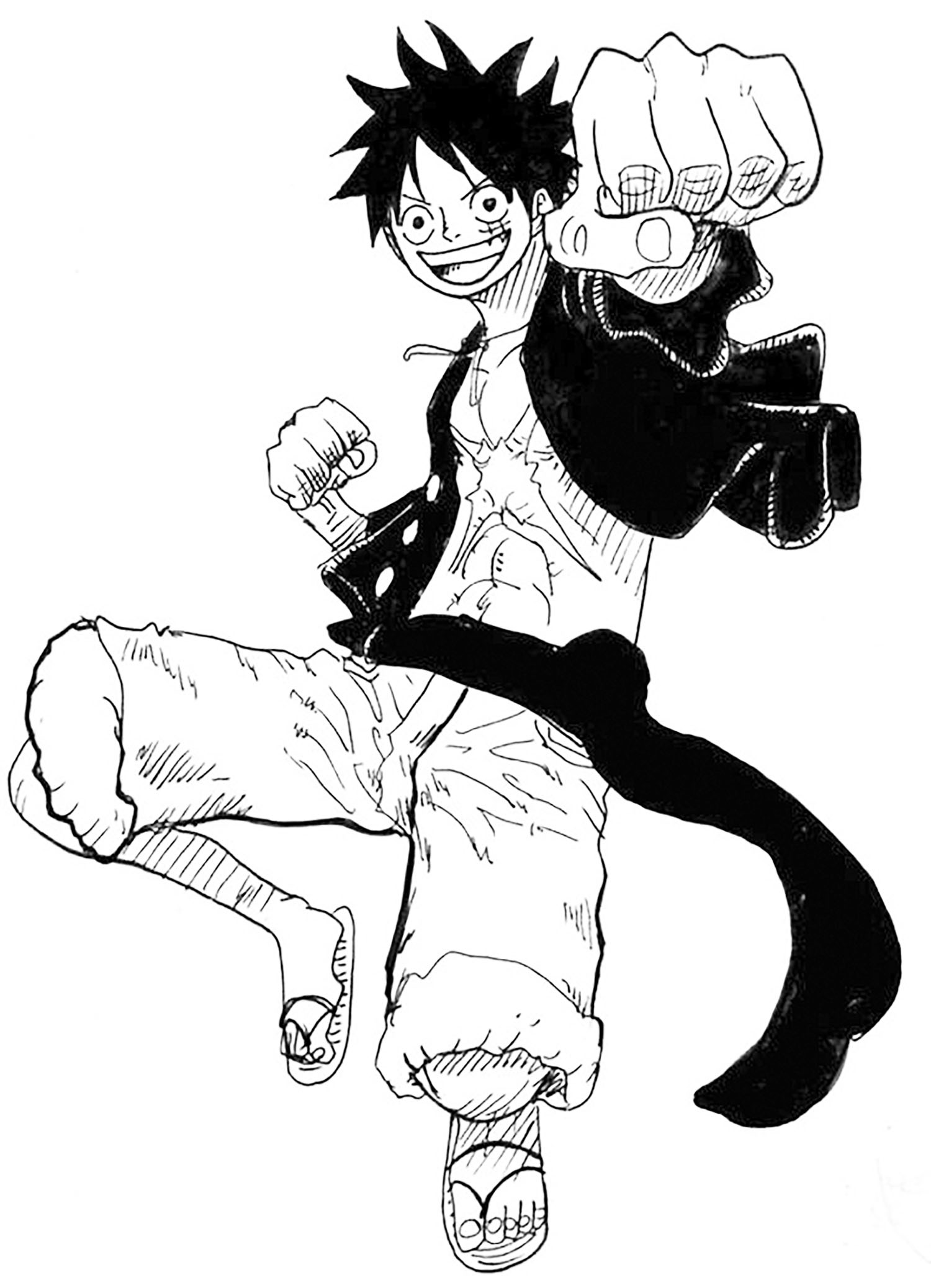 one piece coloring pages