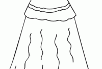 prom dress coloring pages