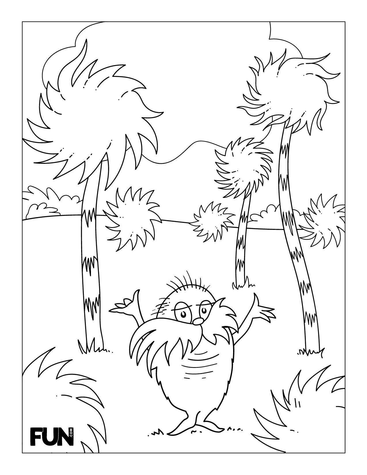 sneetches coloring page