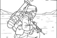 marine coloring page