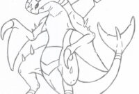 garchomp coloring pages