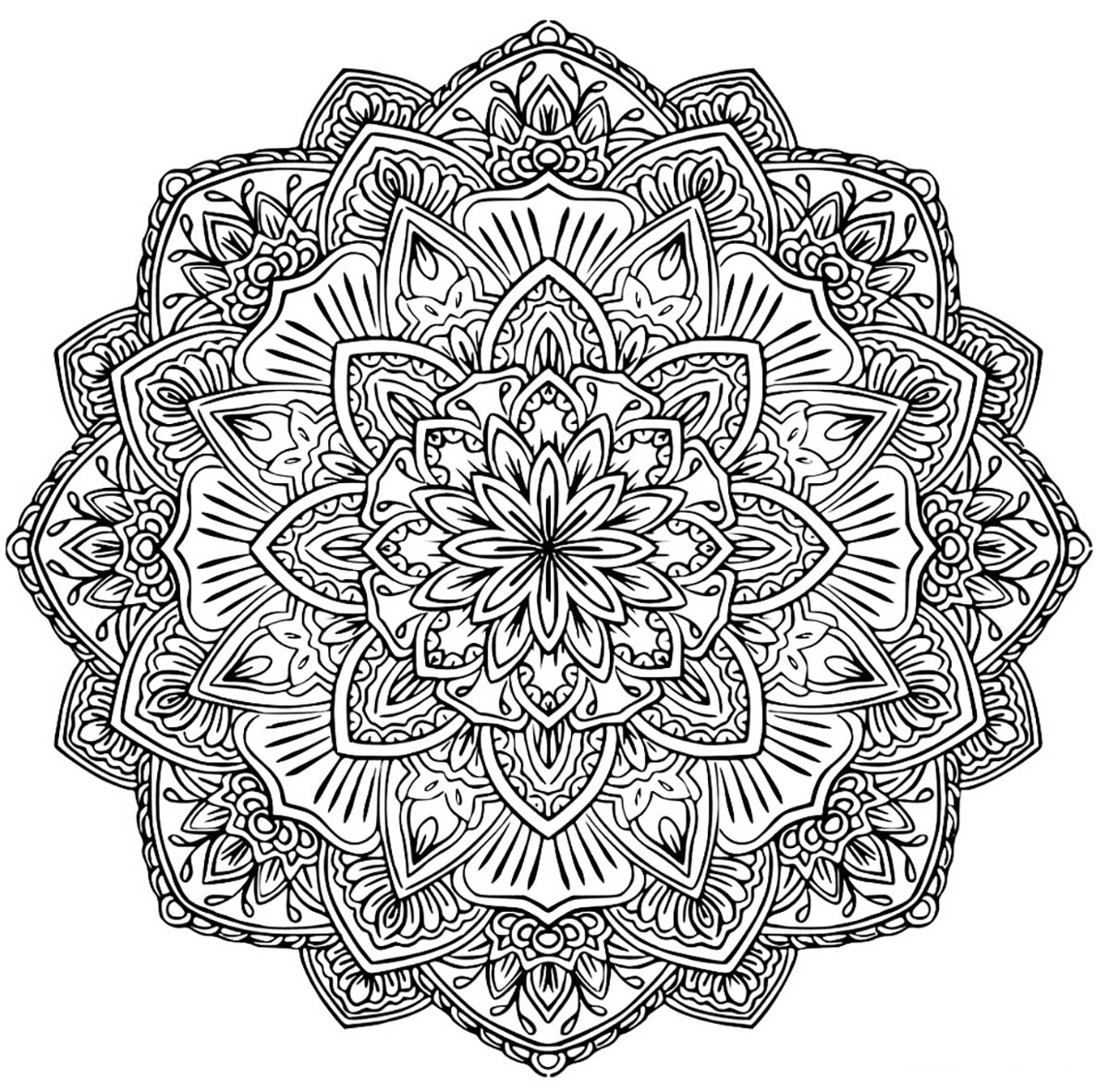 Mandala-download-in-pdf-1 - Mandalas - Malbuch Fur Erwachsene