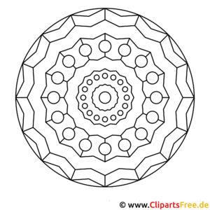 ausmalen mandala