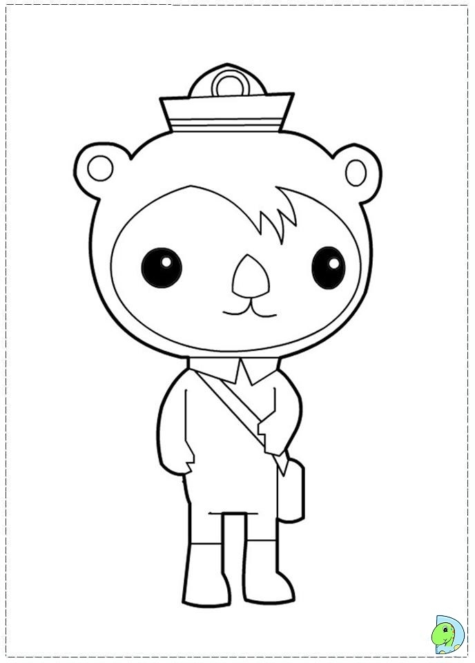 Get This Octonauts Coloring Pages Free 05704