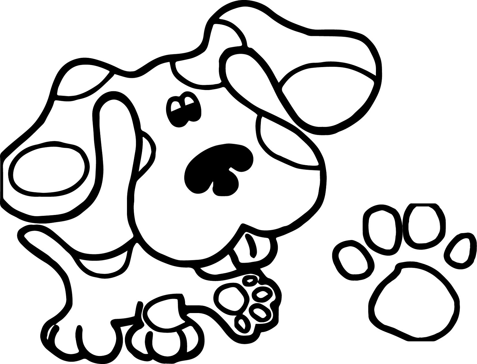 pandy paws coloring page