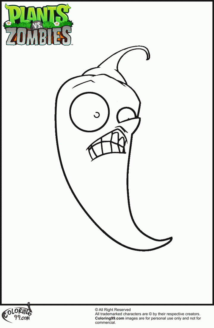 peashooter coloring page