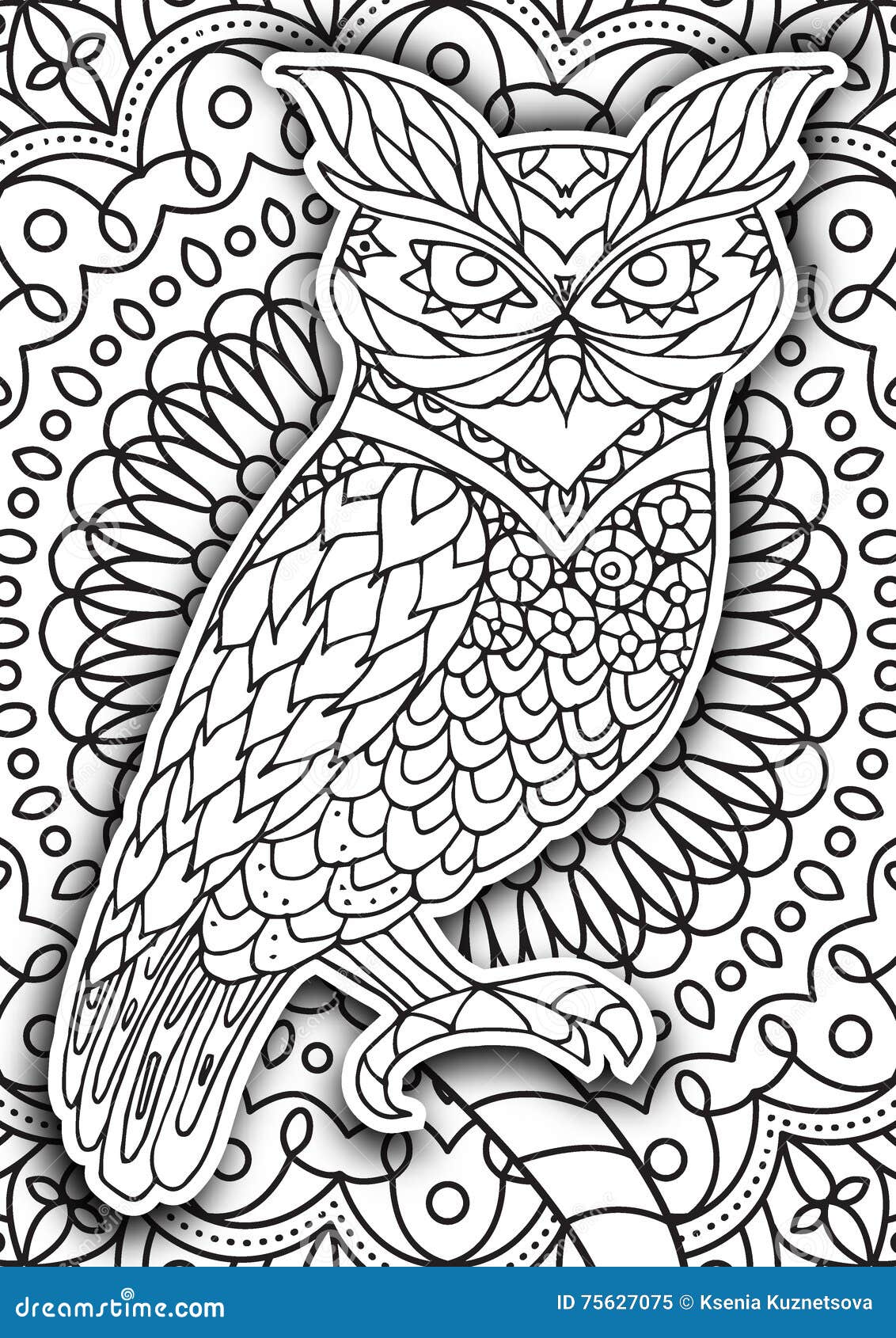 black and white coloring pages for adults