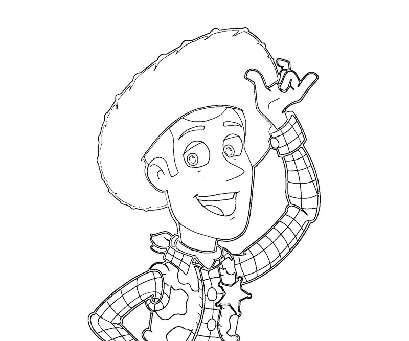 sheriff coloring pages