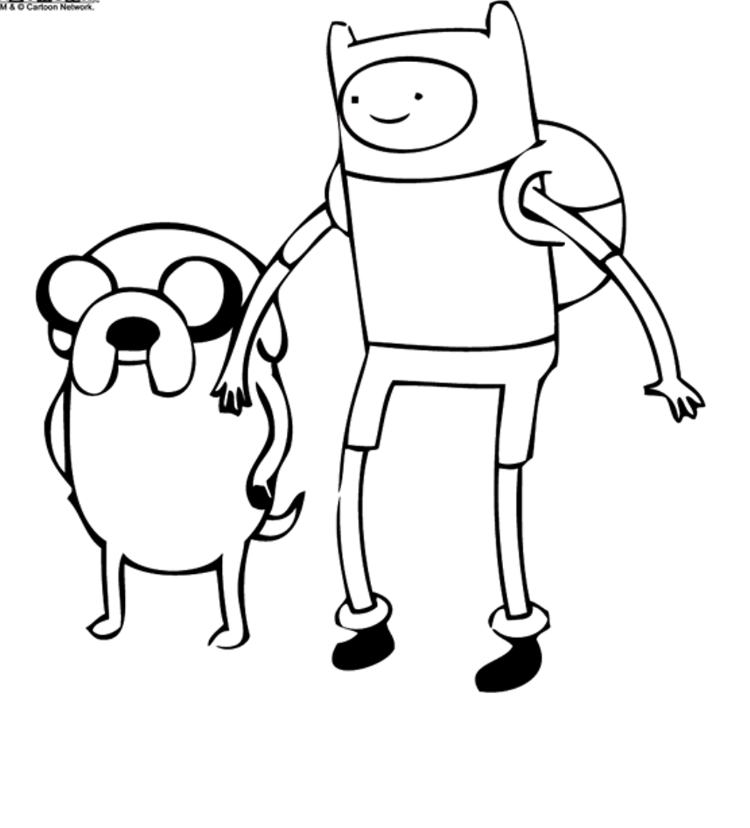 adventure time printable coloring pages