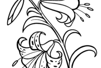 lily of the valley coloring pages