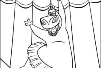 madagascar coloring page