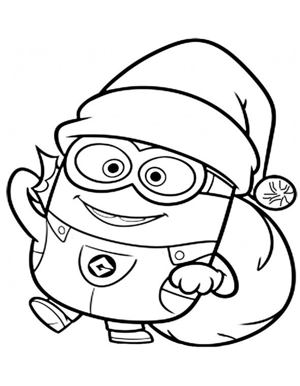 Ausmalbilder Minions 3 | Dessin minion, Coloriage minion, Coloriage