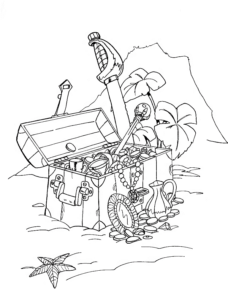 pirate coloring pages printable