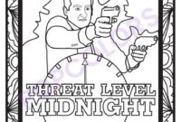 the office coloring page