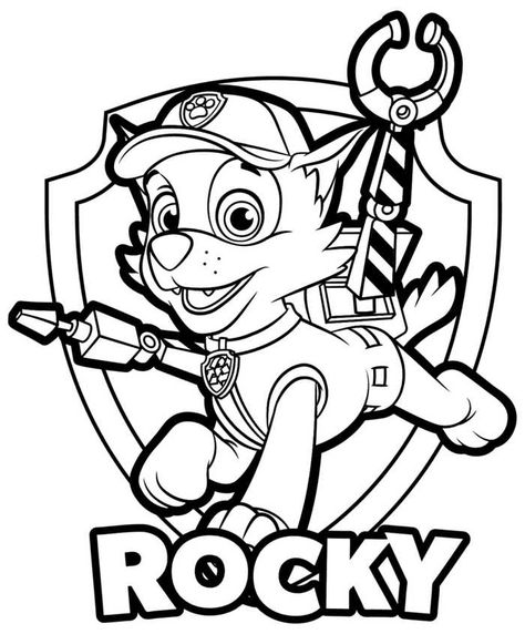 Paw Patrol Coloring Pages To Print | 스케치, 여자아이 및 색칠 공부 자료