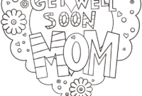 printable get well soon coloring pages