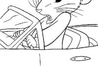 stuart little coloring pages