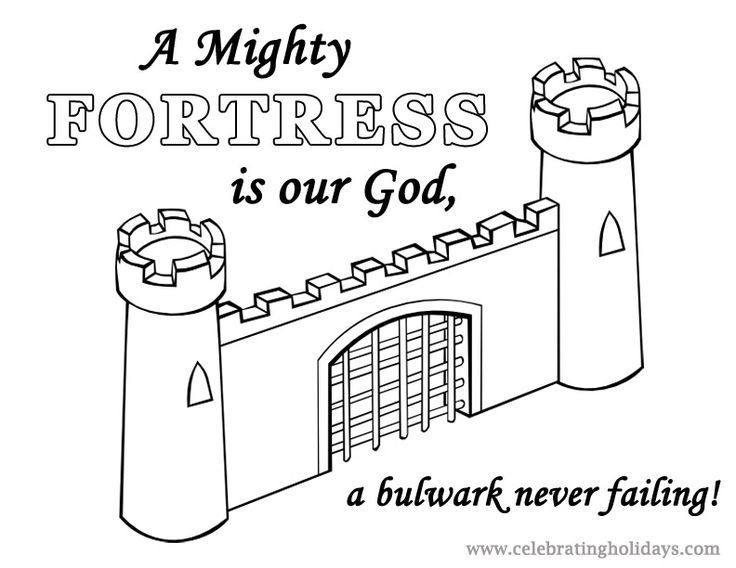 reformation coloring pages