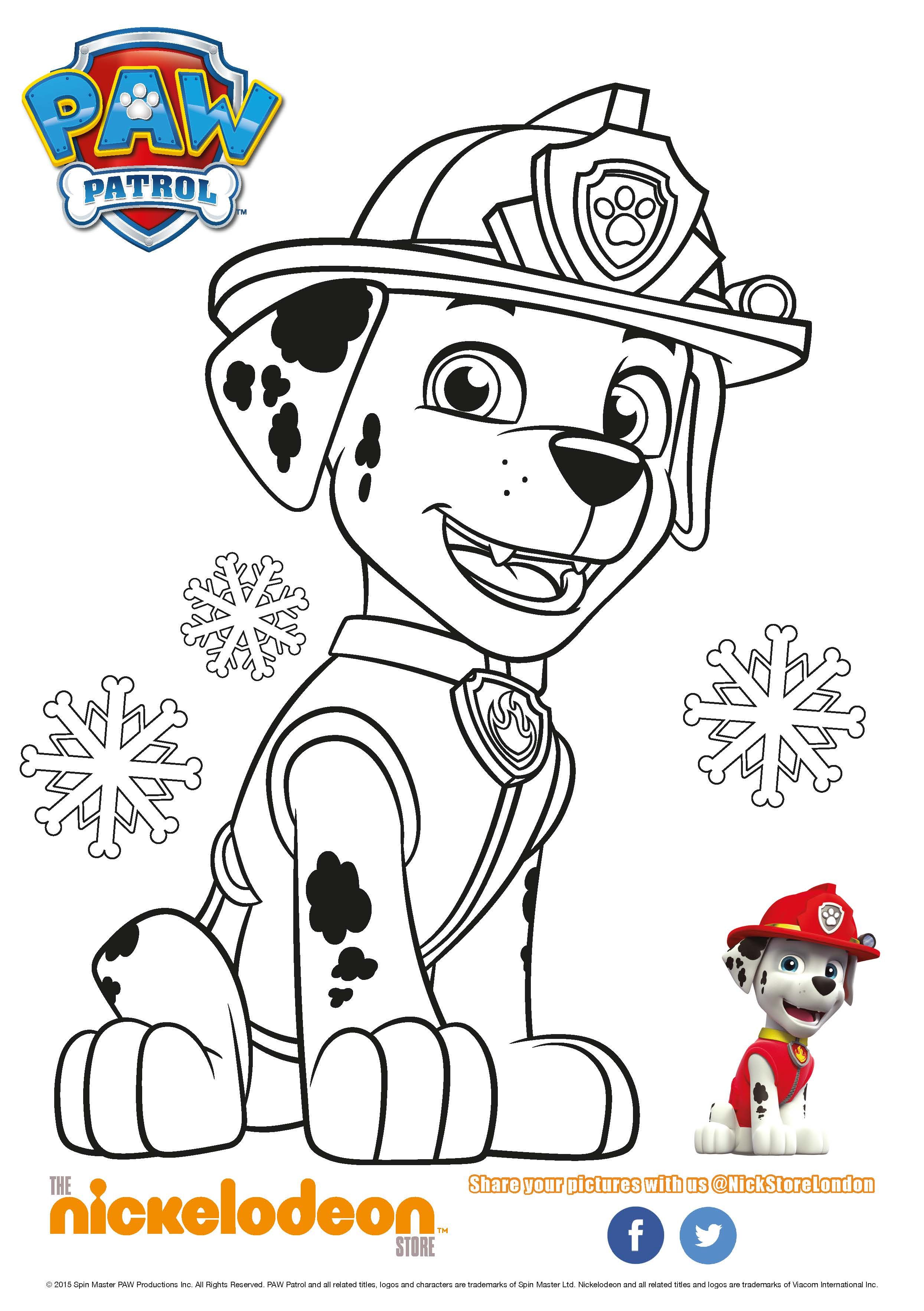 Paw Patrol Ausmalbilder | myToys-Blog | Paw patrol ausmalbilder