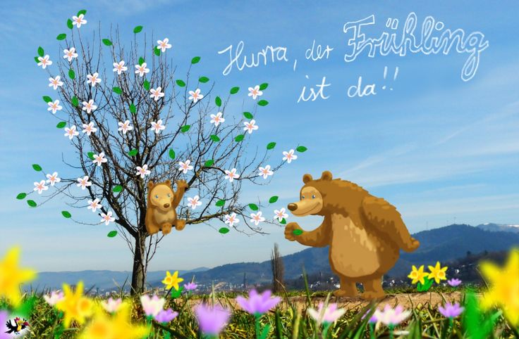 Frühlingsbilder Lustig Kostenlos: Bring Spring to Life with Fun Drawings!