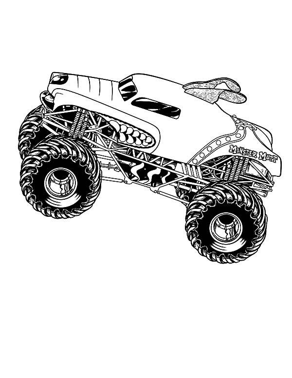 monster truck mandala