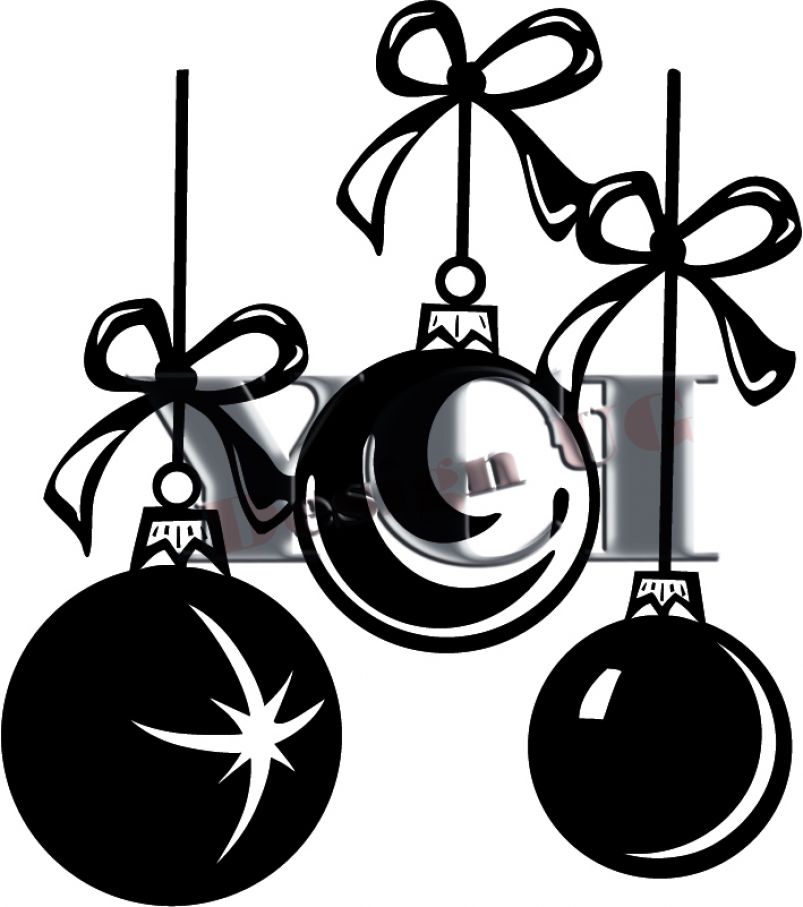 clipart weihnachten schwarz weiss