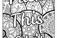 swear word coloring pages app