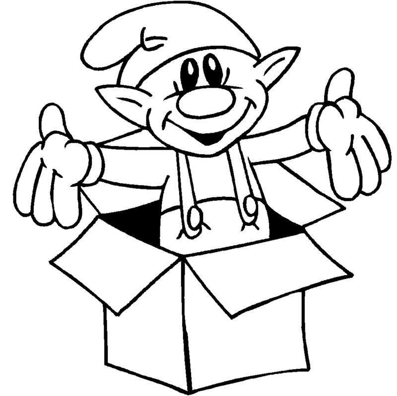 elf on the shelf coloring pages pdf