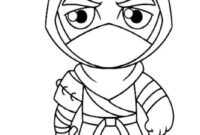 fortnite ninja coloring pages