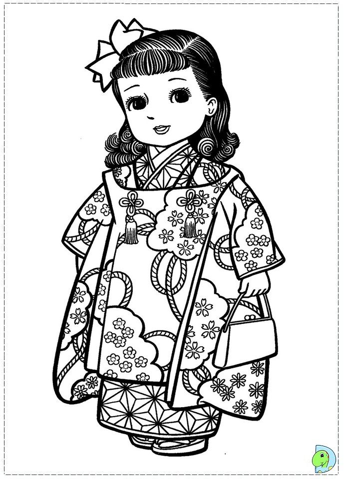 coloring pages japanese