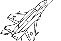 printable fighter jet coloring pages