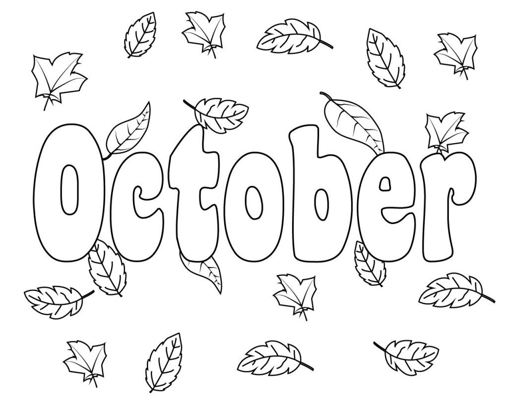 Top 10 October Coloring Pages – Free Coloring Pages for Kids