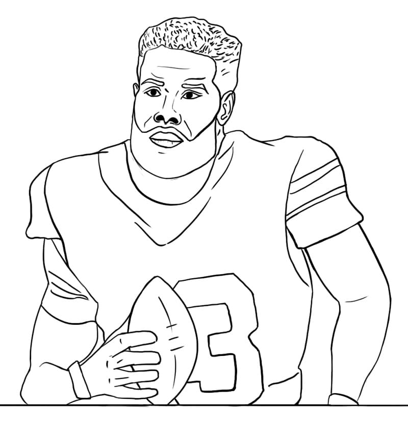 nfl odell beckham jr coloring pages