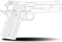 pistol coloring pages