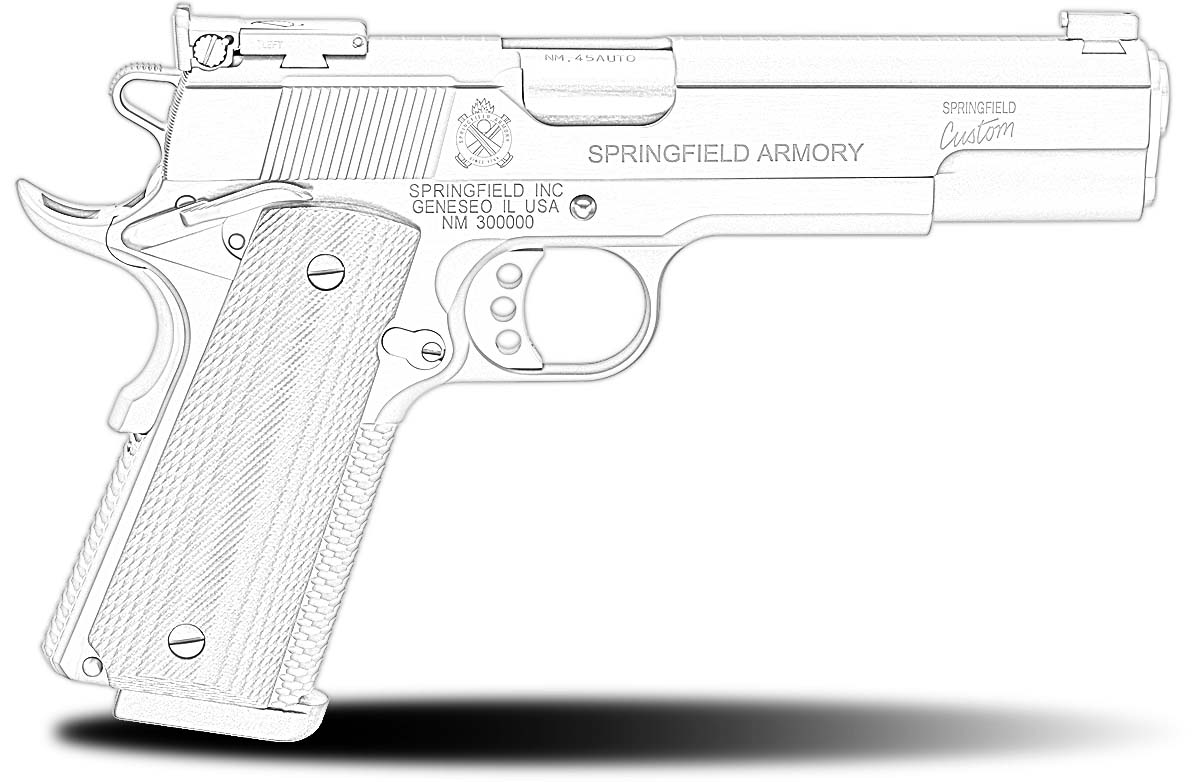 pistol coloring pages