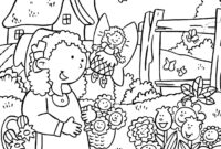 coloring pages gardening