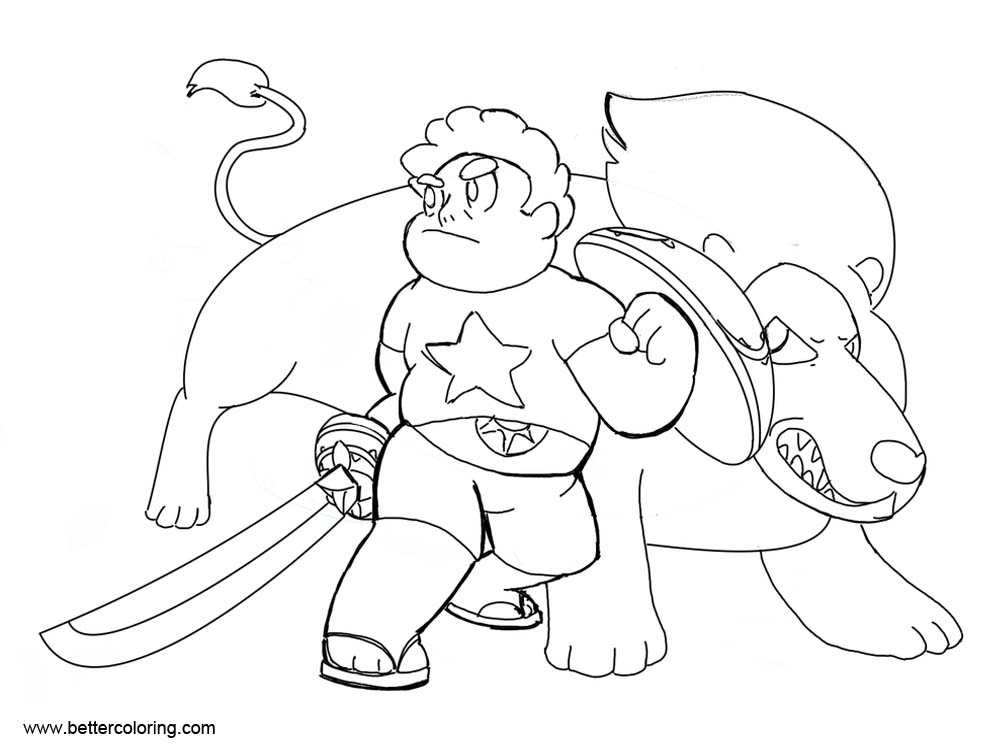 steven universe coloring pages